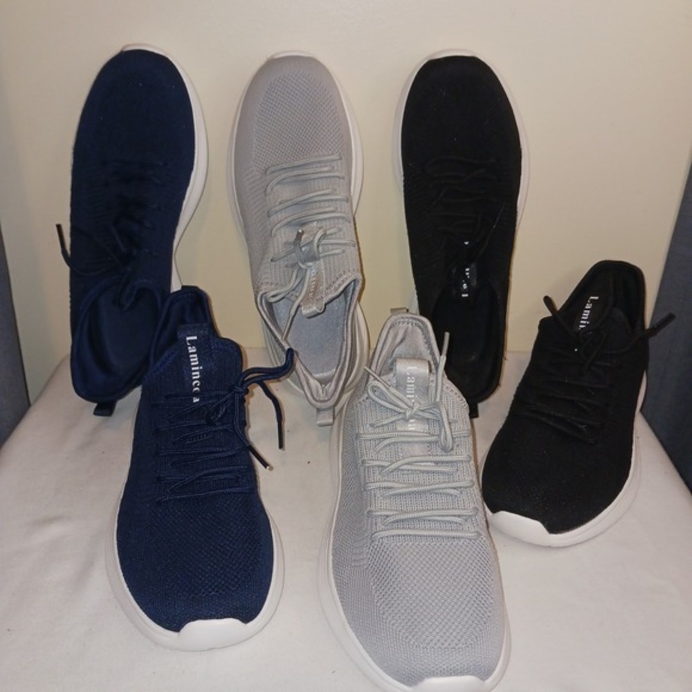 3 pair Lamincoa Mesh Walking Shoes Lightweight Breathable Sneakers Womens 9.5‎